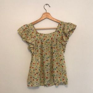 Doen Flutter Sleeve Shirt